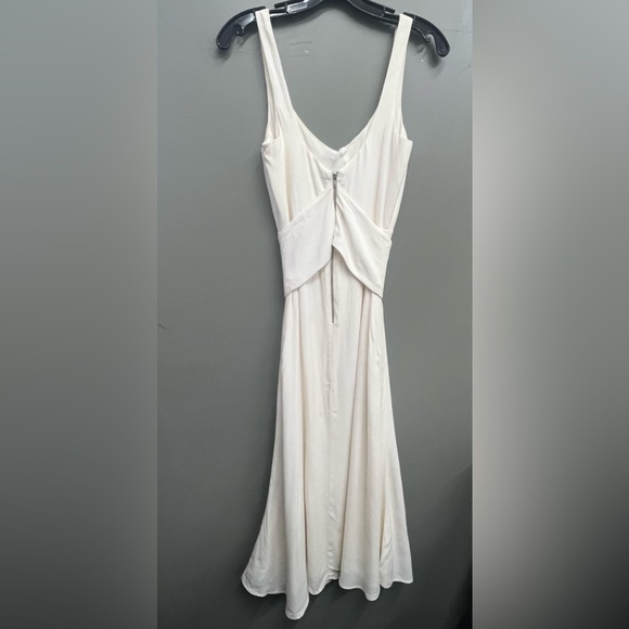 Reformation || Ivory Sigrid Dress Size 0 - Picture 4 of 10